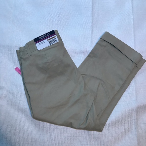 Nautica Stretch Capri Girls Size 12R NWT - Picture 3 of 3